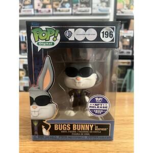 VAULTED LEGENDARY LE Bugs Bunny as Morpheus Funko Pop #196 Matrix Looney Tunes